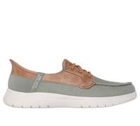 Skechers Slip-ins: On-The-GO Flex - Palmilla Chaussures Moyen Width en Olive, Pointure 38, Vegan