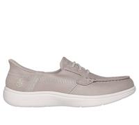 Skechers Slip-ins: On-The-GO Flex Radiant - Bonnie Chaussures Moyen Width en Beige, Pointure 36, Vegan, Lavable en machine
