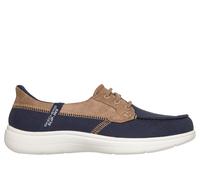 Skechers Slip-ins: On-The-GO Flex Radiant - Sandy Chaussures Moyen Width en Bleu Marine, Pointure 36.5, Vegan, Lavable en machine