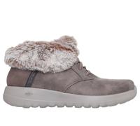 Skechers Slip-ins: On-The-GO Joy - Cozy Charm Chaussures Moyen Width en Taupe Foncé, Pointure 36, Vegan