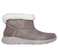 Skechers Slip-ins: On-the-GO Joy - Cozy Dream Chaussures Wide Width en Taupe Foncé, Pointure 35 Wide, Vegan