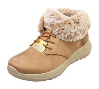Skechers Femme on-The-Go Joy Cozy Charm Bottine, Chestnut Textile, 38 EU