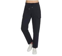 Skechers Pantalon cargo à enfiler décontracté – Noir, XS Femme