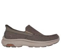 Skechers Slip-ins: Pollard - Wilfred Chaussures Extra Wide Width en Taupe, Pointure 39.5, Lavable en machine