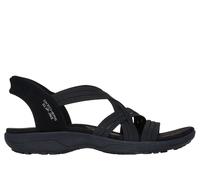 Skechers Slip-ins: Reggae Slim - Simply Stretchy Chaussures Moyen Width en Noir, Pointure 37, Vegan, Lavable en machine