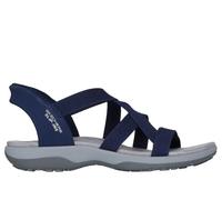 Skechers Slip-ins: Reggae Slim - Stretch Flex Chaussures Moyen Width en Bleu Marine, Pointure 36, Vegan