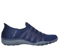 Skechers Slip-ins Relaxed Fit: Breathe-Easy - Roll-With-Me Chaussures Moyen Width en Bleu Marine, Pointure 38.5, Vegan