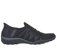Skechers Breathe Easy - Chaussures pour femme Roll with Me, noir, 39.5 EU