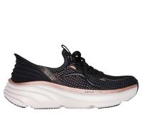 Skechers Slip-ins Relaxed Fit: D'Lux Vapor - Evening Glowing Shoes Moyen Width en Noir/Or Rose, Pointure 38, Vegan, Lavable en machine