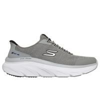 Skechers Slip-ins Relaxed Fit: D'Lux Walker 3.0 - Drevven Chaussures Moyen Width en Gris/Noir, Pointure 43, Lavable en machine