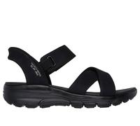 Skechers Slip-ins Relaxed Fit: Easy Going - Somewhere Sunny Shoes Moyen Width en Noir, Pointure 36.5, Vegan