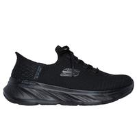 Skechers Slip-ins Relaxed Fit: Edgeride - Impression Chaussures Moyen Width en Noir, Pointure 36.5, Vegan, Lavable en machine