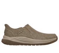 Skechers Slip-ins Relaxed Fit: Meroe - Dayton Chaussures Moyen Width en Taupe Foncé, Pointure 42.5, Lavable en machine
