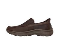 Skechers - Slip-ins Relaxed Fit: Pollard - Osgood - Homme - Chaussures - Brun - Taille: 41 EU