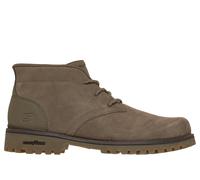 Skechers Slip-ins Relaxed Fit: Quintero - Damien Chaussures Moyen Width en Taupe Foncé, Pointure 46