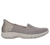 Skechers Femme Reggae Fest 2.0 Basket, Maille Taupe, 36.5 EU