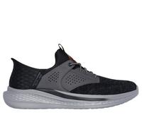 Skechers Slip-ins Relaxed Fit: Slade - Caster Chaussures Moyen Width en Noir/Gris, Pointure 41, Vegan