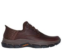 Skechers Slip-ins: Respected - Garville Chaussures Moyen Width en Rouge/Brun, Pointure 40