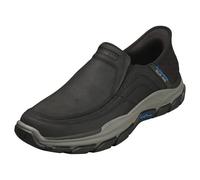 Skechers Chaussures homme Respected-Elgin 204810 Relaxed Fit Sans lacets Noir Taille 42