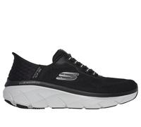 Skechers Slip-ins RF: D'Lux Walker 2.0 - Rezinate Chaussures Moyen Width en Noir/Gris, Pointure 41, Vegan