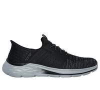 Skechers Homme Garner Newick À Enfiler, Black Textile/Synthetic, 47.5 EU