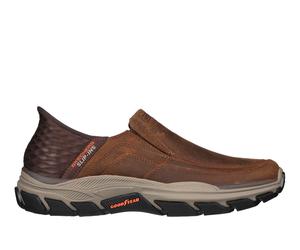 Skechers Slip-ins RF: Respected - Elgin Chaussures Moyen Width en Brun, Pointure 41