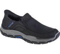 Skechers Slip-ins RF Respected - Elgin Hommes Slip-ins cuir Slipper noir 204810 BLK , Taille:47.5 EU
