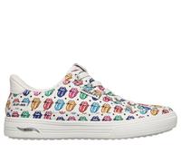 Skechers Slip-ins Rolling Stones: Arch Fit Arcade - Sing It Out Chaussures Moyen Width en Blanc, Pointure 37.5, Vegan