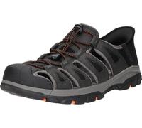 Skechers SLIP-INS Sandales pour homme TRESMEN NORVICK Noir Mesh Synthétique Taille : 42