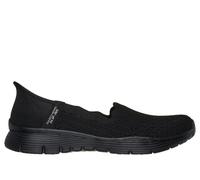 Skechers Slip-ins: Seager - Believe It Chaussures Moyen Width en Noir, Pointure 39.5, Vegan, Lavable en machine