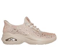 Skechers Slip-ins Snoop Dogg: M-UNO - Rhinestoned Air Chaussures Moyen Width en Beige, Pointure 37.5, Vegan
