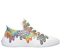 Skechers Slip-ins: Snoop One - Jen Stark Chaussures Moyen Width en Blanc, Pointure 40.5