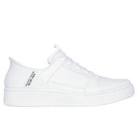 Skechers Slip-ins: Sport Court 92 - Distown Shoes Moyen Width en Blanc, Pointure 44