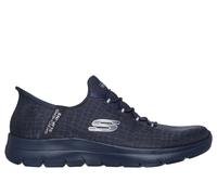 Skechers Slip-ins: Summits - Classy Night Chaussures Moyen Width en Bleu Marine Foncé, Pointure 39.5, Vegan