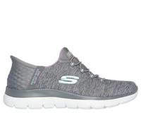 Skechers Slip-ins: Summits - Dazzling Haze Chaussures Moyen Width en Gris/Vert hommesthe, Pointure 38, Vegan