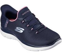 Chaussures Skechers Summits Diamond Dream Slip-ins bleu marine rose femme. - 37