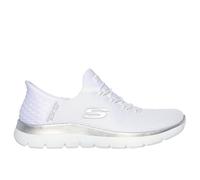 Skechers Slip Ins Summits Diamond Dreams Trainers Femme Large Blanc