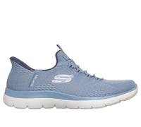 Skechers Slip-ins: Summits - Dream Chaser Chaussures Moyen Width en Gris Ardoise, Pointure 39, Vegan, Lavable en machine