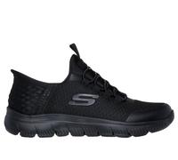 Skechers Slip-ins: Summits - High Range Chaussures Moyen Width en Noir, Pointure 28, Vegan, Lavable en machine