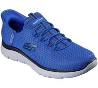 Skechers Blue Noir - Slip-Ins Summits Vegan Hommes - 46 EU