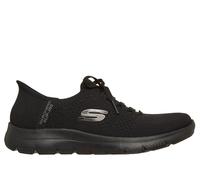 Skechers Slip-ins: Summits - New Daily Chaussures Moyen Width en Noir, Pointure 36.5, Vegan, Lavable en machine