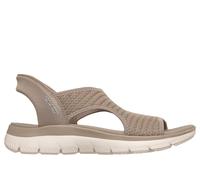 Skechers Femme Summits Sandal Sweetly Evolved Espadrilles, Taupe Knit, 37 EU