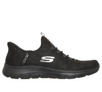 Skechers Slip-ins: Summits - True Stride Chaussures Wide Width en Noir, Pointure 39 Wide, Vegan, Lavable en machine