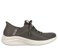 Skechers Slip-ins: Ultra Flex 3.0 - Brilliant Chaussures Moyen Width en Olive, Pointure 36, Vegan