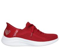 Skechers Slip-ins: Ultra Flex 3.0 - Heart Me Chaussures Moyen Width en Rouge, Pointure 39, Vegan