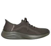 Skechers Slip-ins: Ultra Flex 3.0 - Pure Color Chaussures Moyen Width en Olive, Pointure 37.5, Vegan, Lavable en machine