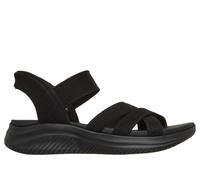 Skechers Slip-ins: Ultra Flex 3.0 Sandal - Forever Better Chaussures Moyen Width en Noir, Pointure 38, Vegan, Lavable en machine