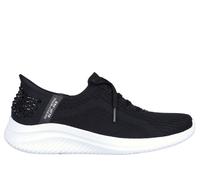 Skechers Slip-ins: Ultra Flex 3.0 - Shining Glitz Shoes Moyen Width en Noir, Pointure 35, Vegan