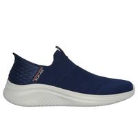 Skechers Homme Ultra Flex 3.0 Smooth Step Mocassin, Navy, 44 EU Large
