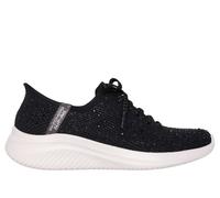 Skechers Slip-ins: Ultra Flex 3.0 - Twilight Sparkle Chaussures Moyen Width en Noir/Or Rose, Pointure 37.5, Vegan